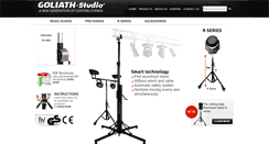 Desktop Screenshot of goliath-studio.net